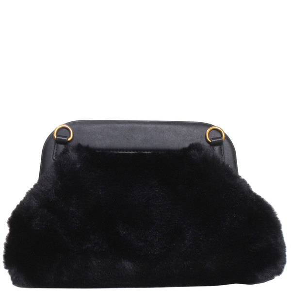 Faux Fox Fur Clutch Bag With Chain Strap, Shoulder Bag & Handbag For Autumn  And Winter | SHEIN USA