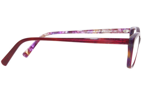 Lafont Paris Oceane 621 Eyeglasses Women s Red Full Rim Rectangle Shape 51mm JoyLot