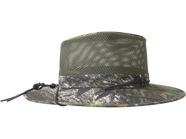 Marine Visual Men's Aussie Breezer Hat Collab. Henschel Mfg. USA Mossy Oak  Sz XL