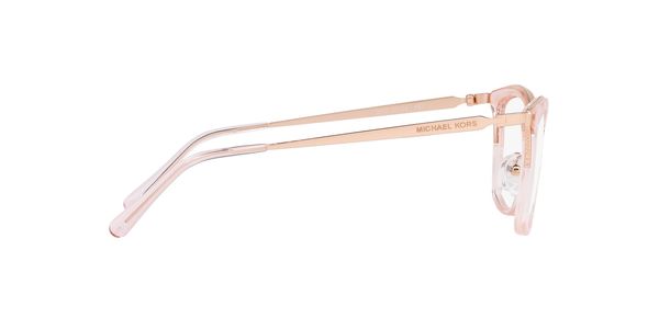 Michael Kors Eyeglasses Coconut Grove MK3032 3417 Rose Gold Pink Transparent JoyLot