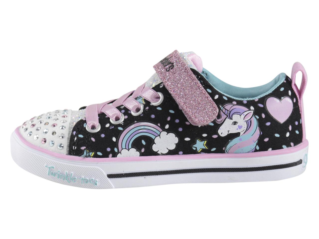 Skechers Toddler Little Girl s  S Lights Unicorn  Craze 