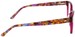 Bebe BB5205 Eyeglasses Women's Full Rim Rectangle Shape