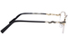 Caviar 2397 Eyeglasses Women's Semi Rim Cat Eye