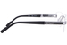 Cazal 7103 Eyeglasses Men's Rimless Rectangle Shape