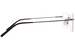 Charmant CH29127 Titanium Eyeglasses Men's Rimless Square Shape