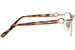 Chopard VCHC54S Eyeglasses Women's Semi Rim Cat Eye