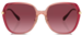 Coach CR636 HC8403D Sunglasses Women's Square Shape