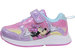Disney Junior Toddler/Little Girl's Minnie Mouse Sneakers Light Up Pink/Multi