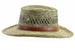 Dorfman Pacific Men's Gambler Straw Rush Outback Hat