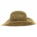 Dorfman Pacific Men's Rush Straw Shapeable Western Cowboy Hat