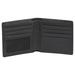 Giorgio Armani Men's Portafoglio Genuine Leather Bi-Fold Wallet