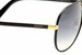 Gucci 2887S 2887/S Fashion Leather Aviator Sunglasses