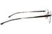 Hugo Boss 1424 Eyeglasses Men's Rimless Rectangle Shape