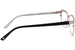 L.A.M.B. LAUF103 Eyeglasses Women's Full Rim Rectangle Shape