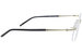 Mont Blanc Established MB0071O Eyeglasses Men's Rimless Optical Frame