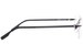 Mont Blanc MB0185O Eyeglasses Men's Rimless Rectangle Shape