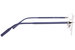 Mont Blanc MB0222O Eyeglasses Men's Rimless Rectangle Shape