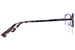 Nicole Miller La Boca Eyeglasses Women's Full Rim Cat Eye