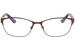 Nicole Miller Women's Chestnut Eyeglasses Full Rim Optical Frame