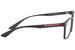 Prada Men's Linea Rossa Eyeglasses VPS06L VPS/06/L Full Rim Optical Frame