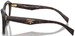 Prada PR A20V Eyeglasses Women's Full Rim Butterfly Shape