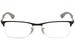 Ray Ban RX8413 Eyeglasses Matte Black Semi Rim Rectangle Shape