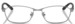 Ray Ban RX6502D Eyeglasses Men's Full Rim Rectangle Shape