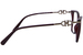 Salvatore Ferragamo SF2949R Eyeglasses Women's Full Rim Cat Eye