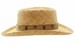 Scala Classico Men's Organic Raffia Straw Gambler Sun Hat