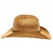 Scala Men's Raffia With Braided Trim Western Hat