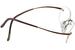 Silhouette Eyeglasses Titan Minimal Art Icon Chassis 7581 Rimless Optical Frame