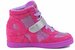 Skechers Girl's Hydee Hytop Plus 2 Fashion Sneaker Wedge Shoes