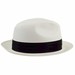 Stacy Adams Men's Snap Brim Toyo Straw Fedora Hat