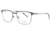 TLG Thin Light Glasses NUCP053 Eyeglasses Frame Men's Full Rim w/Clip-on