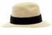 Tommy Bahama Men's Two-Tone Toyo Straw Panama Hat