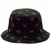 True Religion Men's Cotton Logo Pattern Bucket Hat