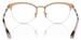 Vogue VO4304 Eyeglasses Women's Semi Rim Oval Shape