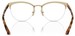 Vogue VO4304 Eyeglasses Women's Semi Rim Oval Shape