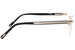 Zilli ZI60077 Eyeglasses Men's Rimless Rectangle Shape