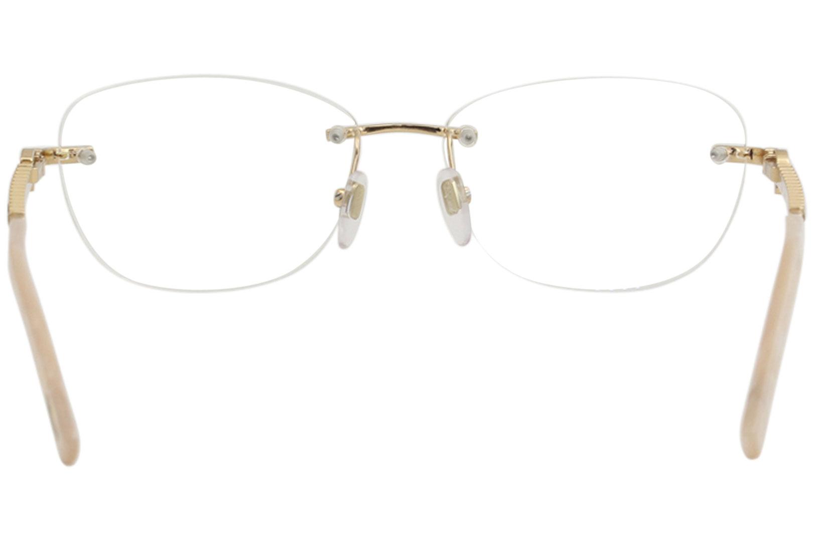 Chopard Women s Eyeglasses VCHB51S VCHB 51 S Rimless Optical Frame