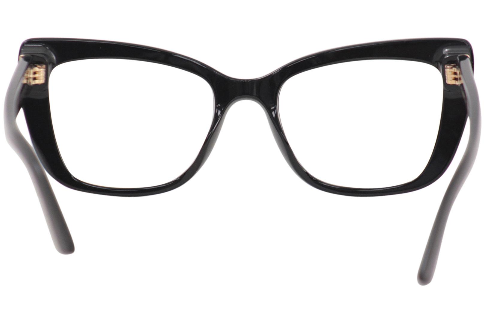 Dolce & Gabbana Eyeglasses D&G DG3308 DG/3308 501 Black Optical Frame ...