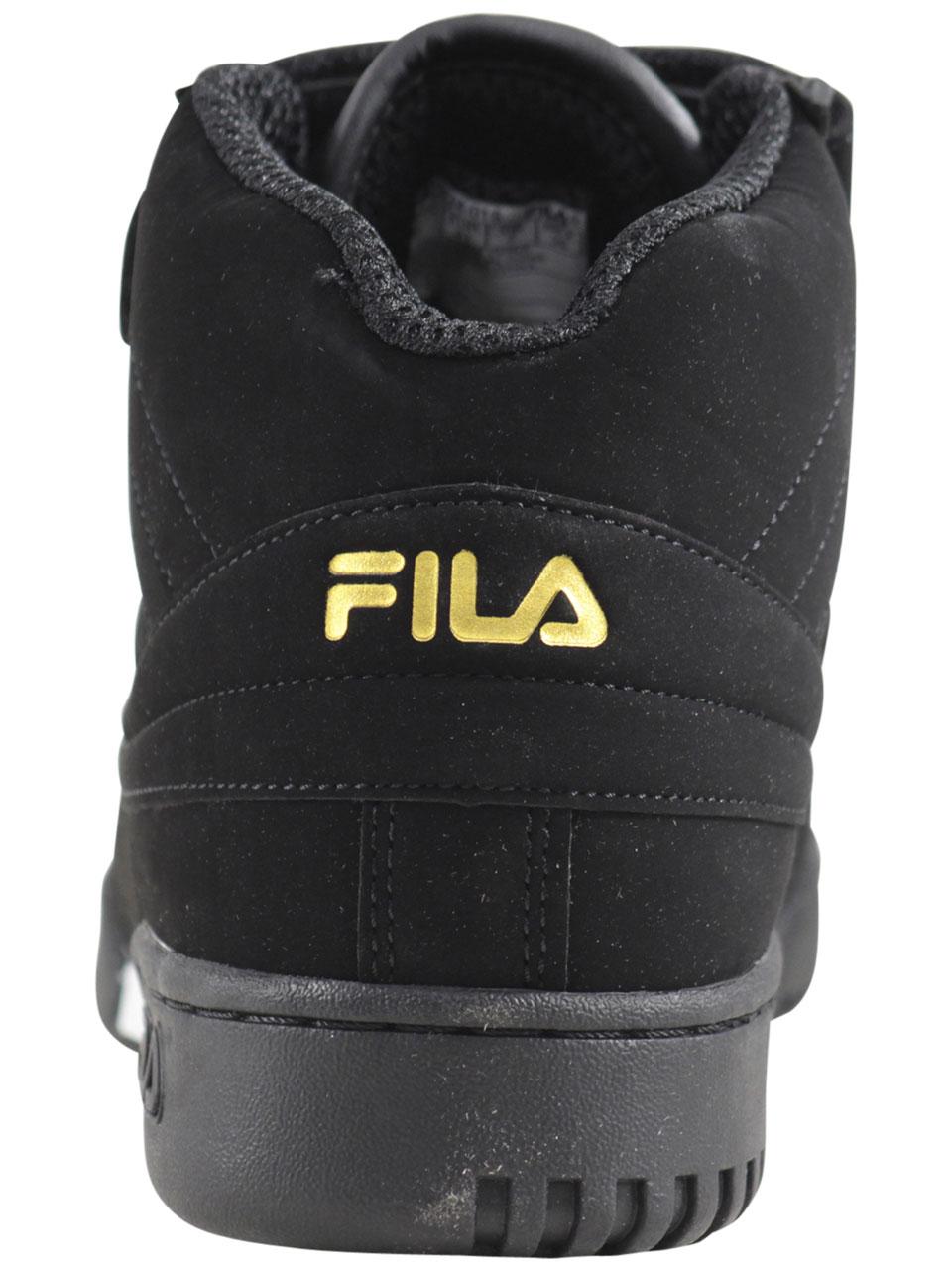 Fila Men s F 13 Lineker Black White Marigold Sneakers Shoes Sz 9 JoyLot