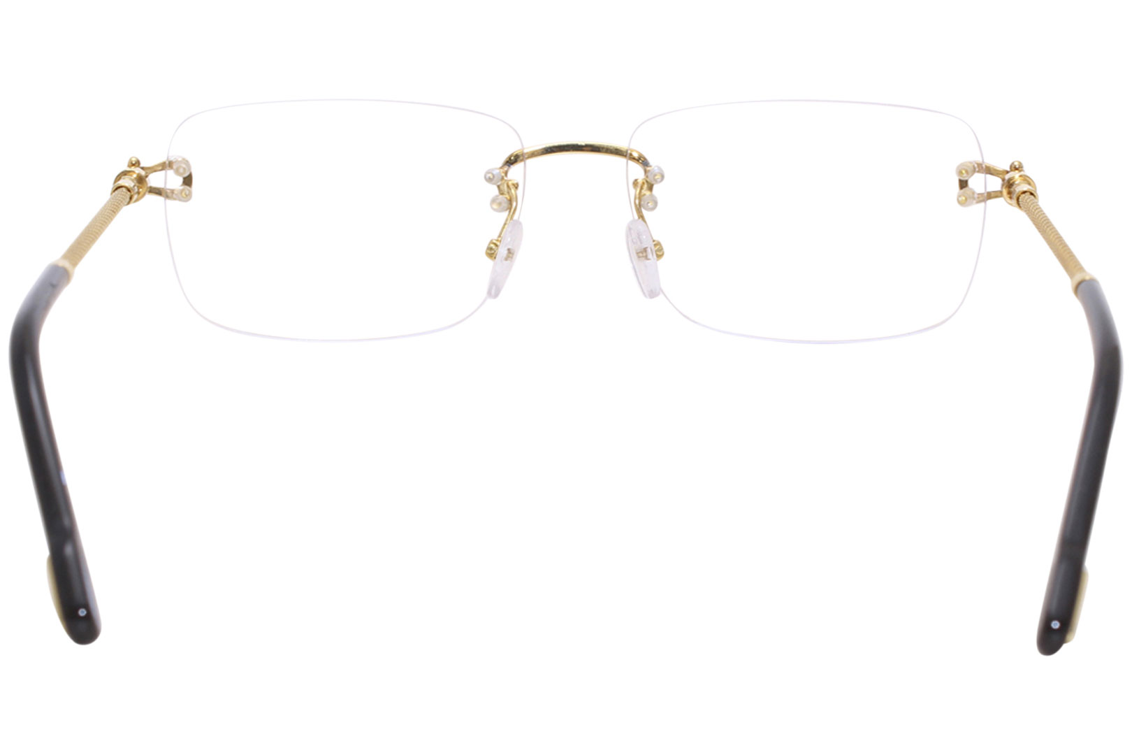 Fred Fg50002u Men S Eyeglasses Rimless Rectangular Optical Frame