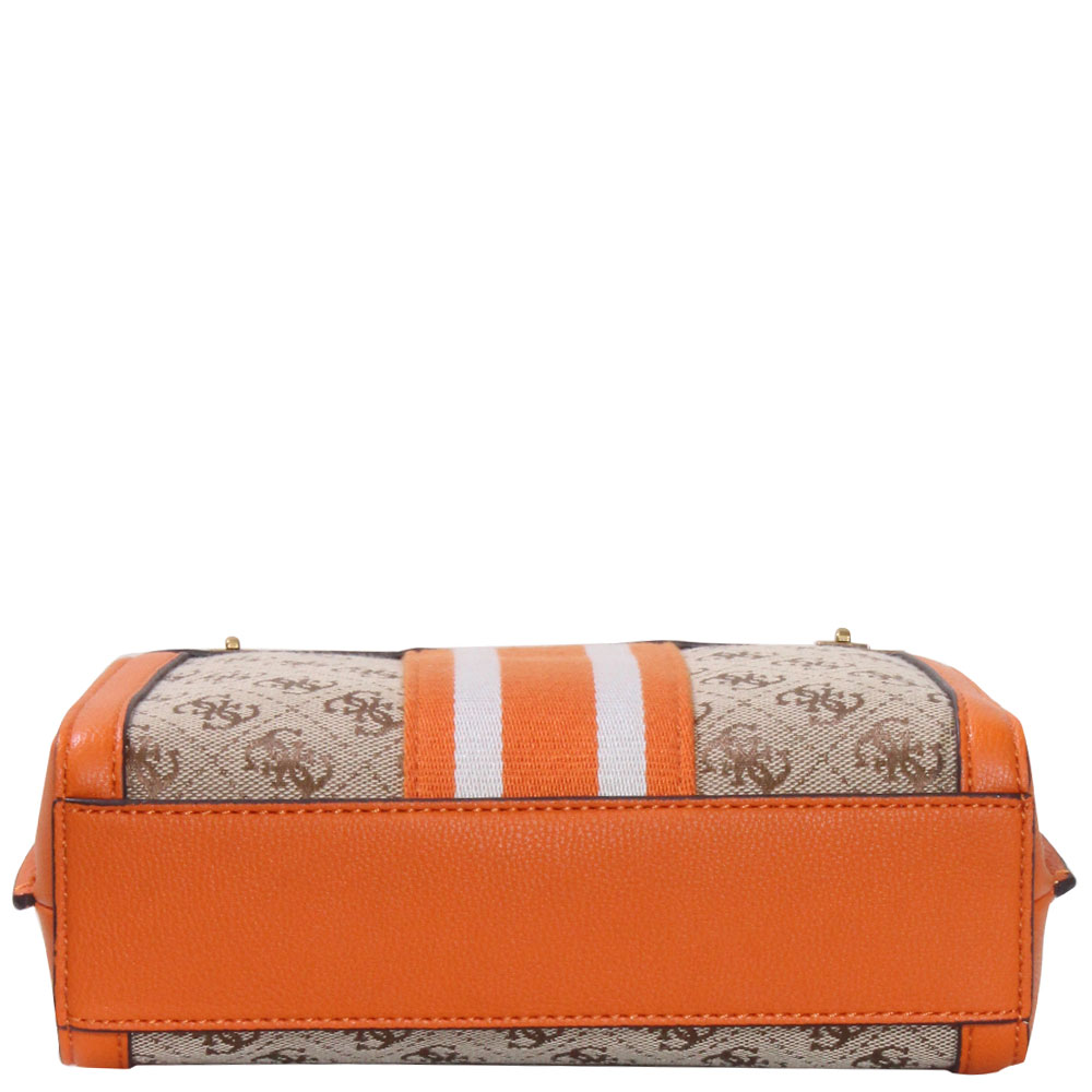 GUESS Handbag Katey Mini - Beige and Orange
