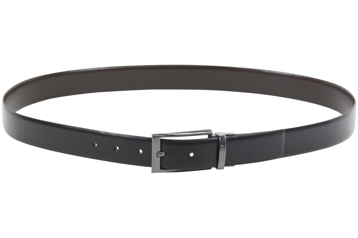 Hugo Boss Men's Elvio-U Reversible Belt Genuine Leather | JoyLot.com