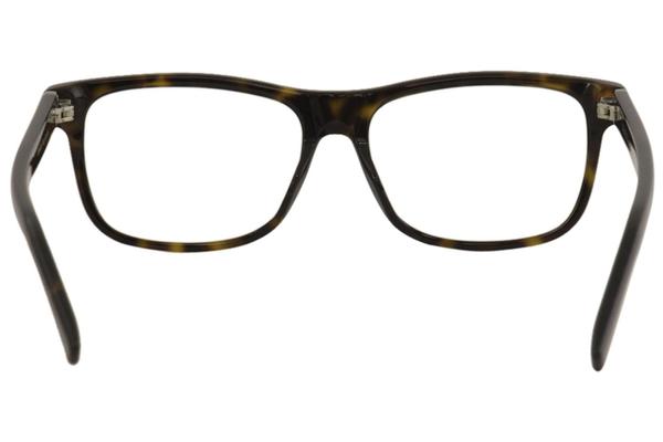 Gucci GG0454OA 001 Black Rectangular Eyeglasses