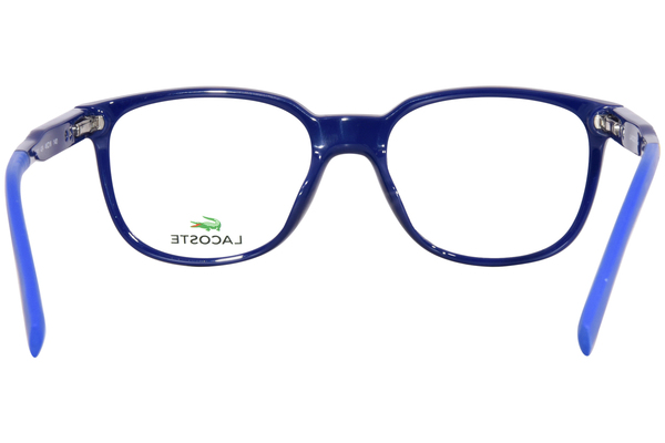 Lacoste L3641 424 Eyeglasses Youth Boy's Blue Full Rim Square