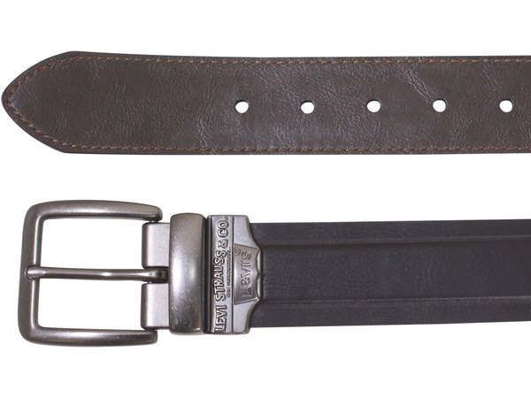 Levi's Embossed Rope Belt - Men's - Medium Brown 42