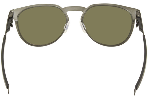 Oakley Diecutter Oo4137 03 Sunglasses Mens Pewterprizm Ruby Lenses Round 55mm 