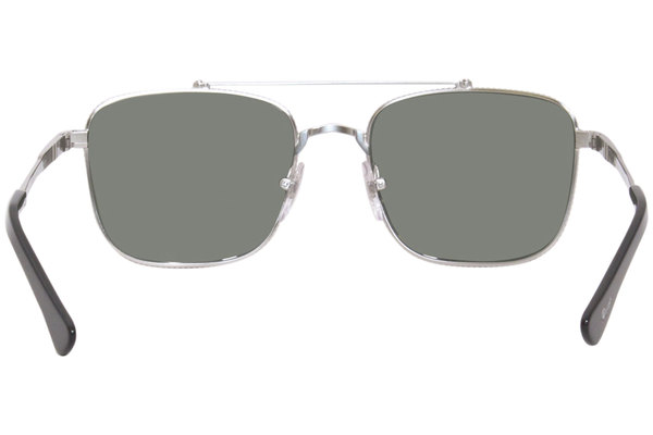 Persol Sunglasses Men's 2487-S 1113/31 Silver-Black 55-19-145 ...